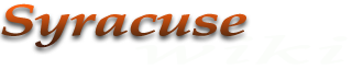 Le wiki de Syracuse