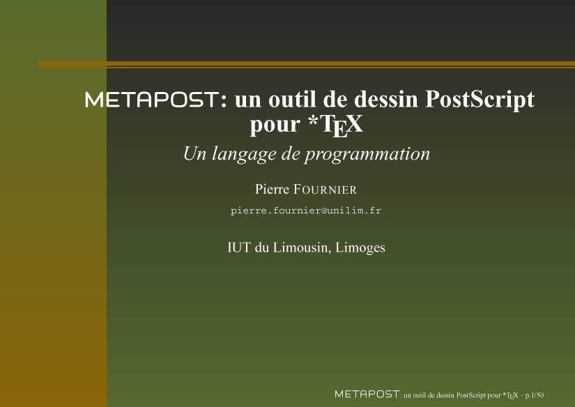 MetaPost: un outil de dessin pour TeX